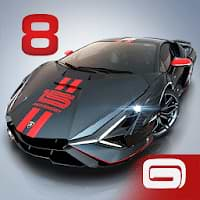 Asphalt 8 mod apk obb data 7.3.1a latest Airborne all Races Unlock