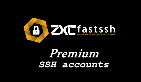 Free Fast Premium SSH Accounts Already Created 7 Days Full Speed