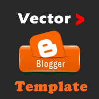 Download free Vector Blogger Template Mobile Friendly theme seo optimized Ready for adsense
